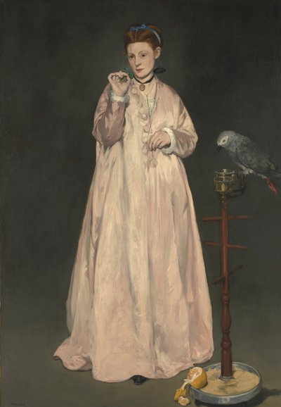 Jonge dame in 1866 door Édouard Manet